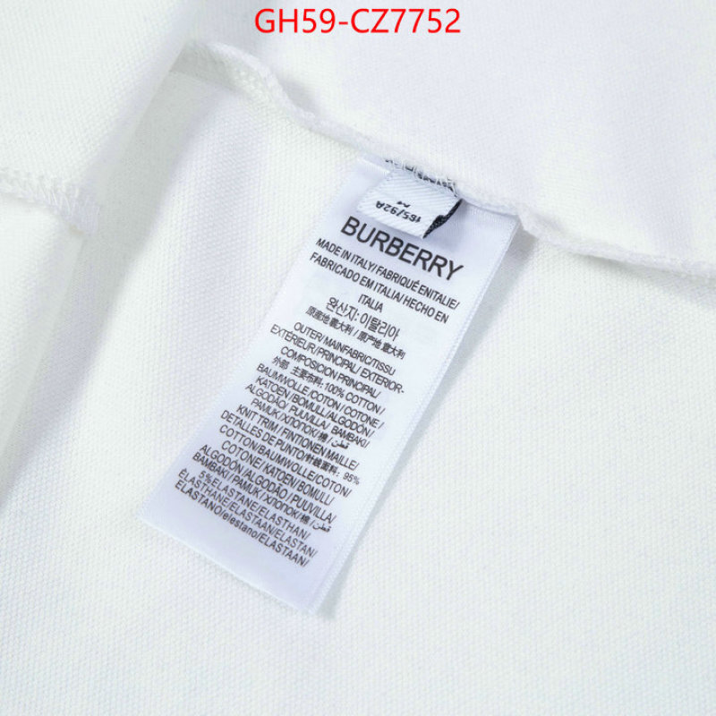 Clothing-Burberry at cheap price ID: CZ7752 $: 59USD