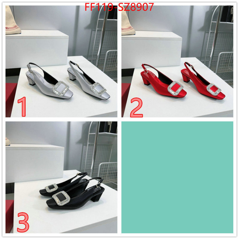 Women Shoes-Rogar Vivier replica 1:1 high quality ID: SZ8907 $: 119USD