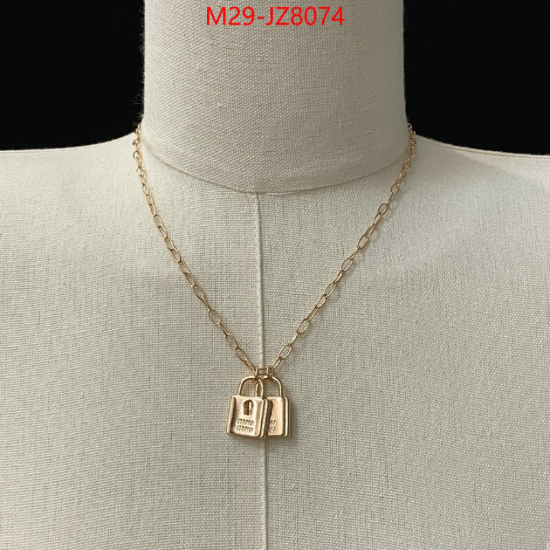 Jewelry-Miu Miu ID: JZ8074 $: 29USD