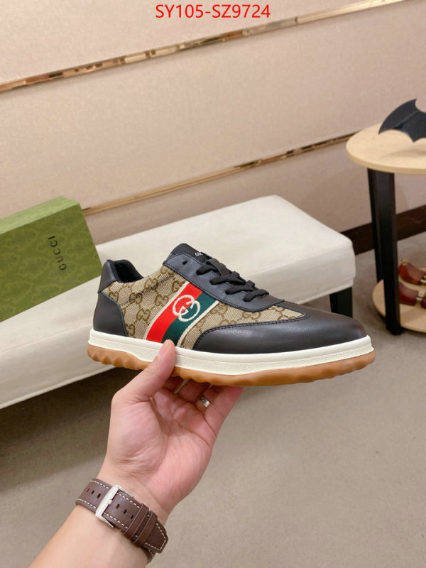 Men Shoes-Gucci shop cheap high quality 1:1 replica ID: SZ9724 $: 105USD