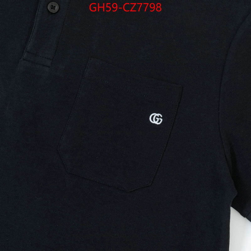 Clothing-Gucci quality replica ID: CZ7798 $: 59USD