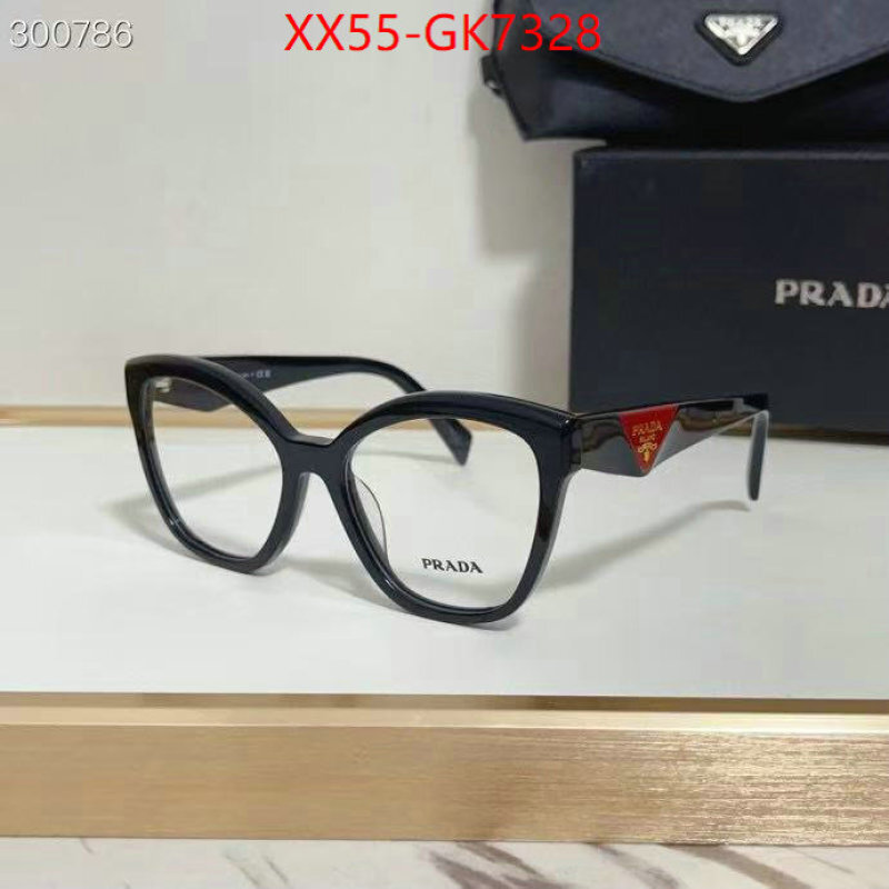 Glasses-Prada high quality online ID: GK7328 $: 55USD