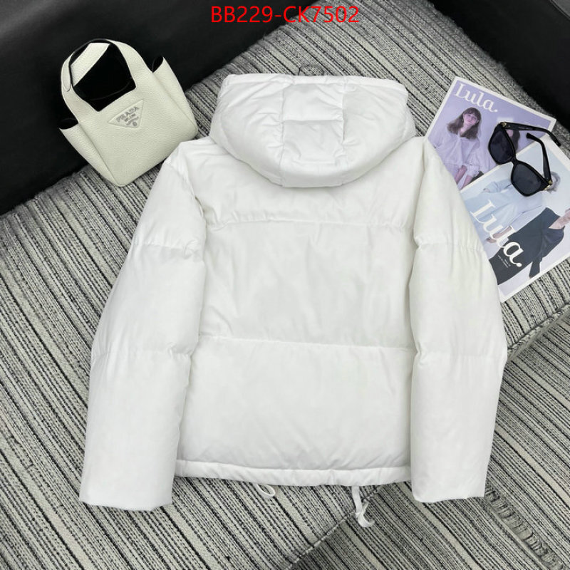 Down jacket Women-Prada buy replica ID: CK7502 $: 229USD