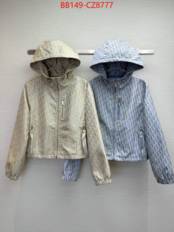 Clothing-Dior shop designer replica ID: CZ8777 $: 149USD