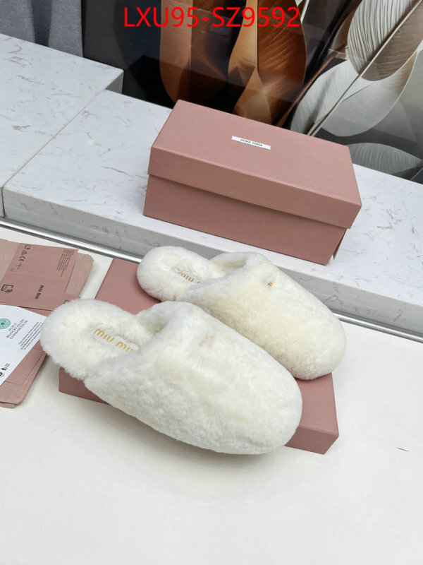 Women Shoes-Miu Miu luxury fashion replica designers ID: SZ9592 $: 95USD