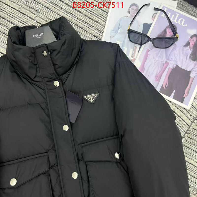 Down jacket Women-Prada online sales ID: CK7511 $: 205USD