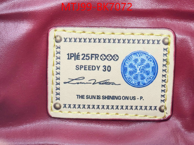 LV Bags(4A)-Speedy- wholesale replica ID: BK7072 $: 99USD,