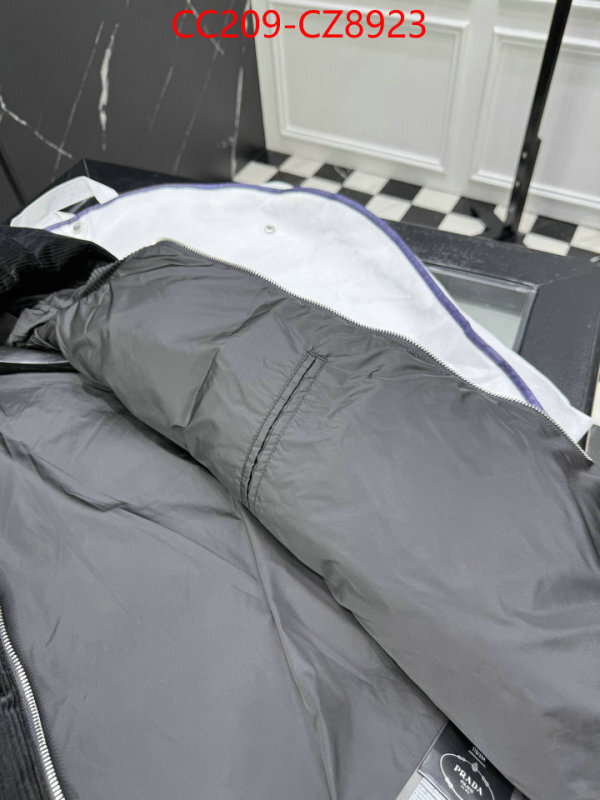 Down jacketMen-Prada copy ID: CZ8923 $: 209USD