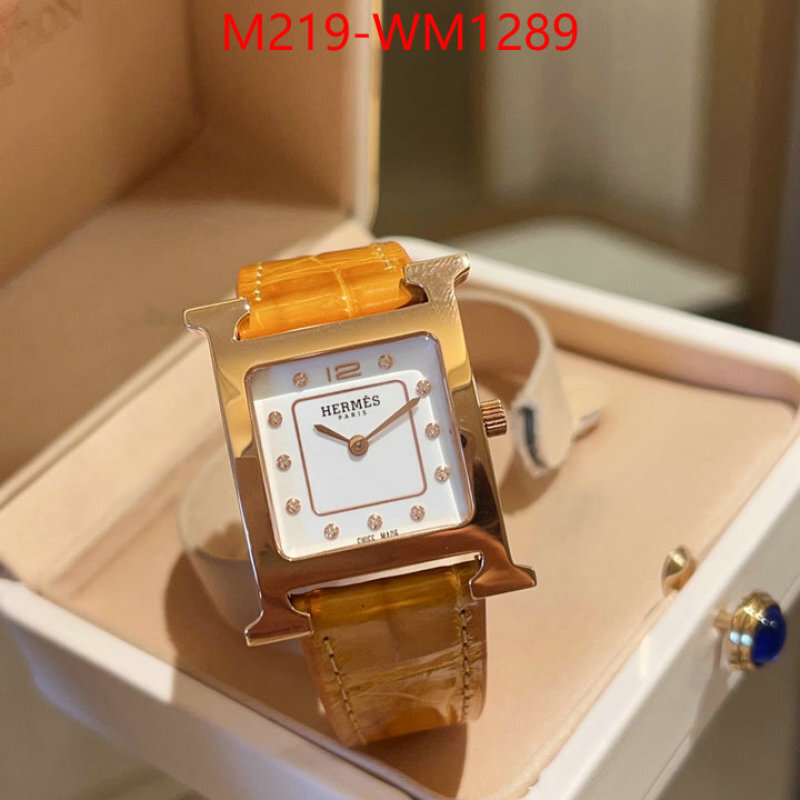 Watch(TOP)-Hermes aaaaa+ replica designer ID: WM1289 $: 219USD