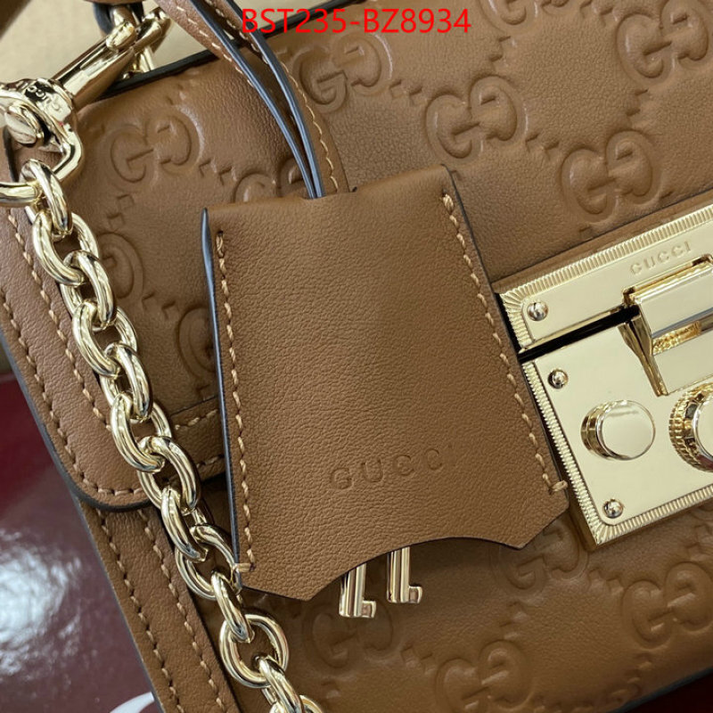 Gucci Bags(TOP)-Padlock- 2024 replica wholesale cheap sales online ID: BZ8934 $: 235USD,