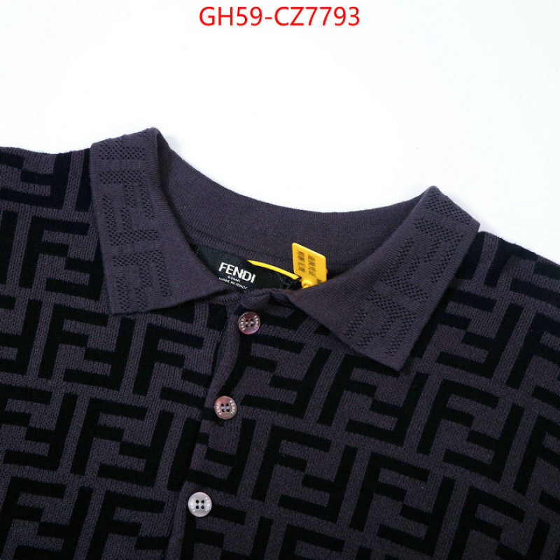 Clothing-Fendi where to buy high quality ID: CZ7793 $: 59USD