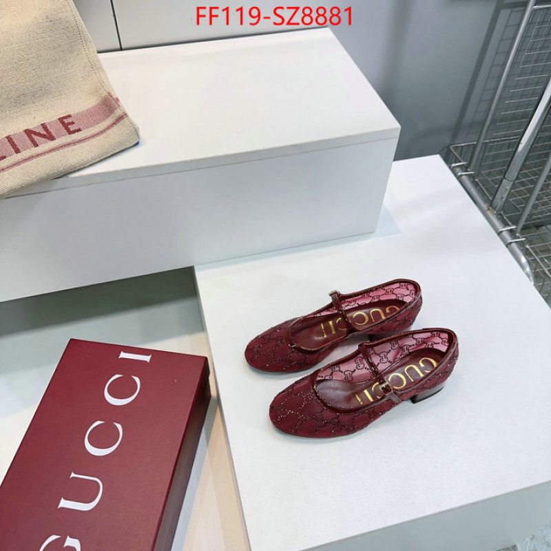 Women Shoes-Gucci shop cheap high quality 1:1 replica ID: SZ8881 $: 119USD