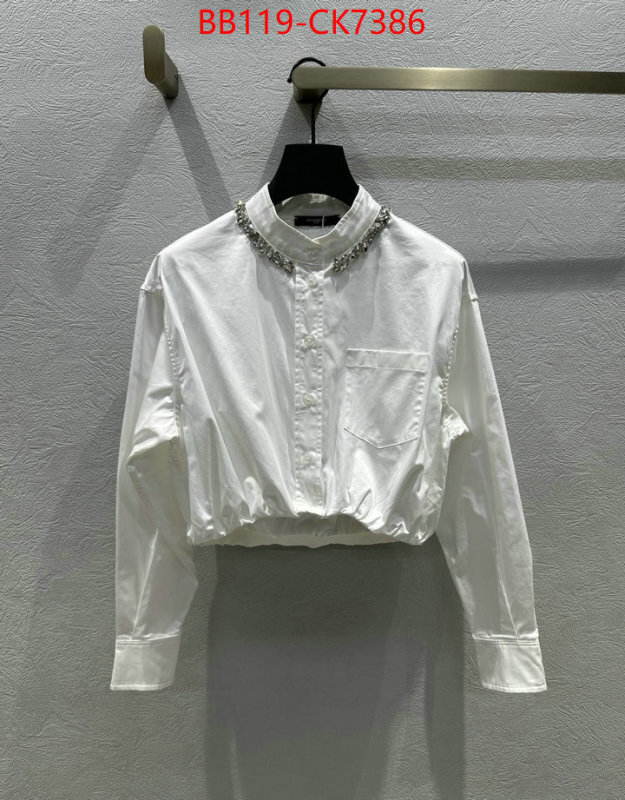 Clothing-Givenchy best replica 1:1 ID: CK7386 $: 119USD