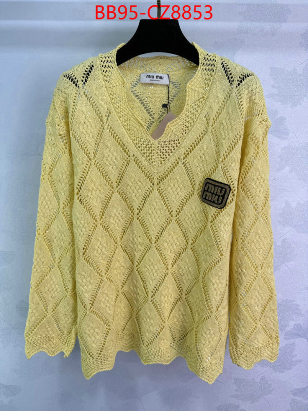 Clothing-MIU MIU can i buy replica ID: CZ8353 $: 95USD