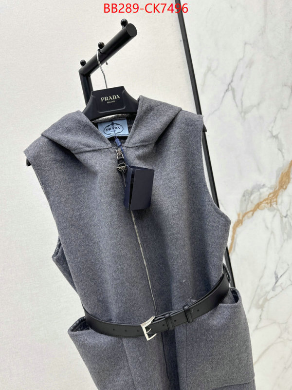 Clothing-Prada perfect quality ID: CK7496 $: 289USD