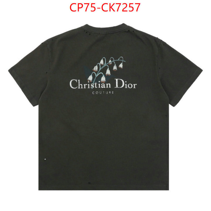 Clothing-Dior replica 1:1 high quality ID: CK7257 $: 75USD