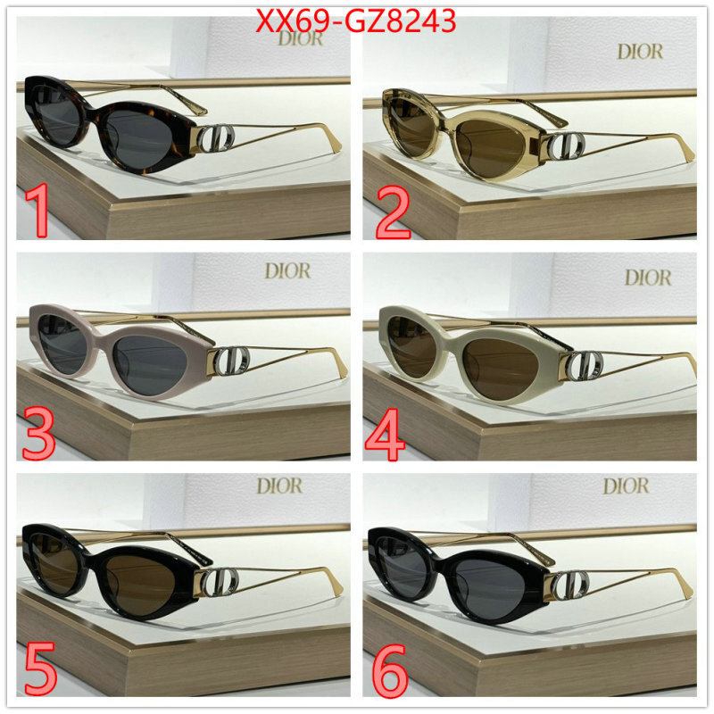 Glasses-Dior top quality ID: GZ8243 $: 69USD