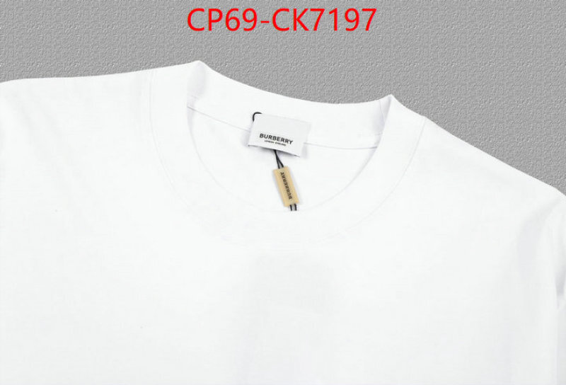 Clothing-Burberry designer high replica ID: CK7197 $: 69USD