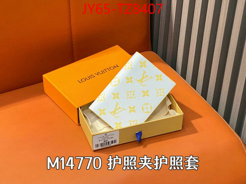LV Bags(TOP)-Wallet for sale cheap now ID: TZ8407 $: 65USD,