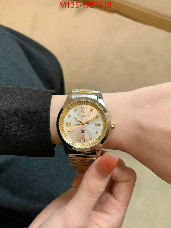 Watch(4A)-Gucci 1:1 ID: WZ9818 $: 135USD