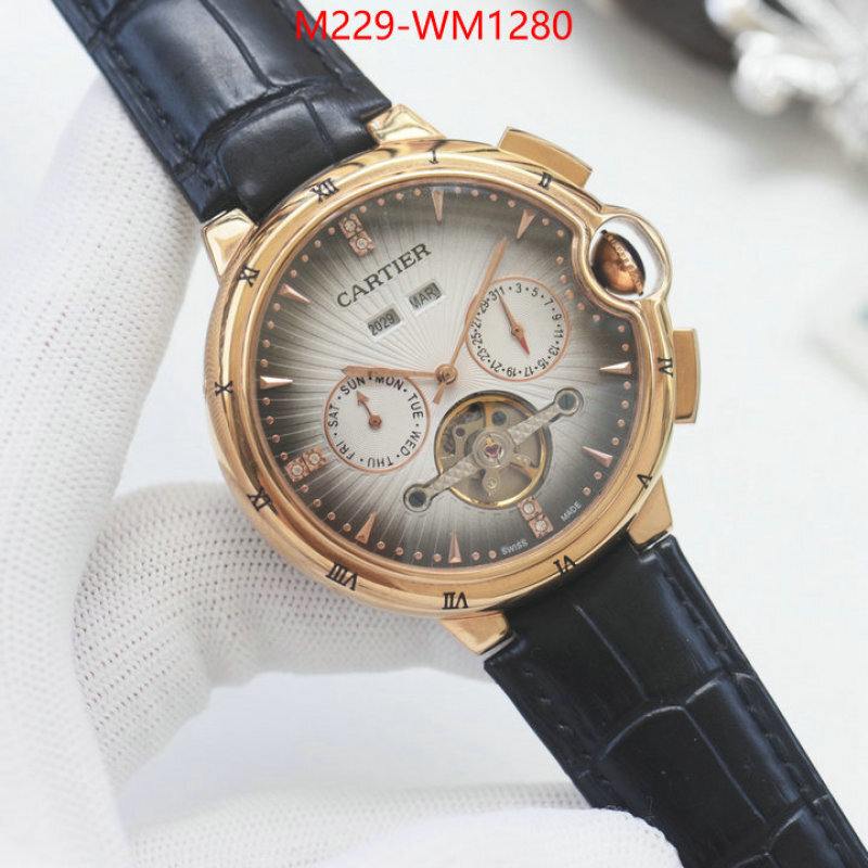 Watch(TOP)-Cartier designer high replica ID: WM1280 $: 229USD