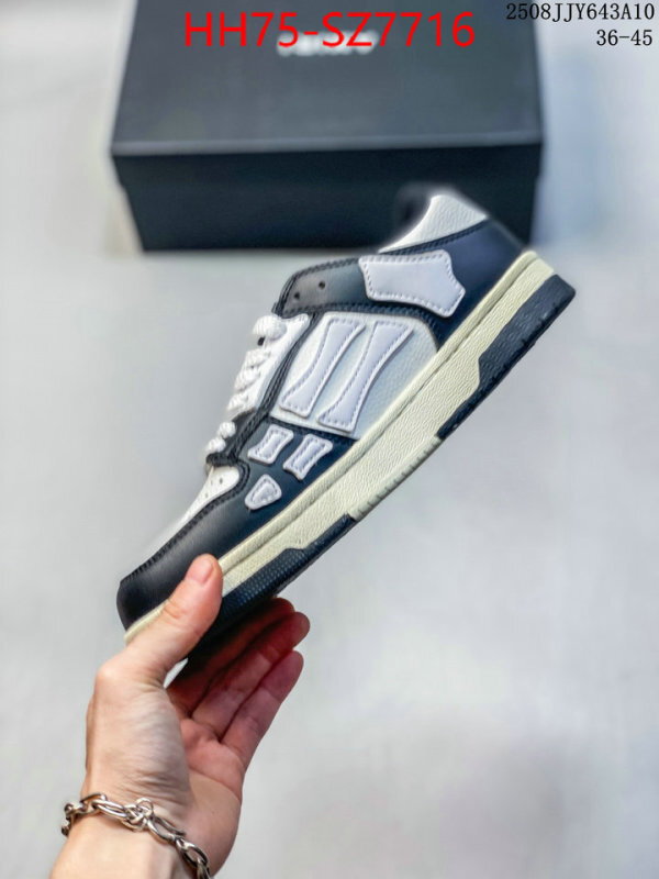 Men Shoes-AMIRI wholesale ID: SZ7716 $: 75USD