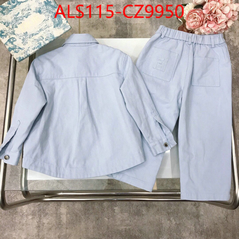 Kids clothing-Fendi where should i buy replica ID: CZ9950 $: 115USD