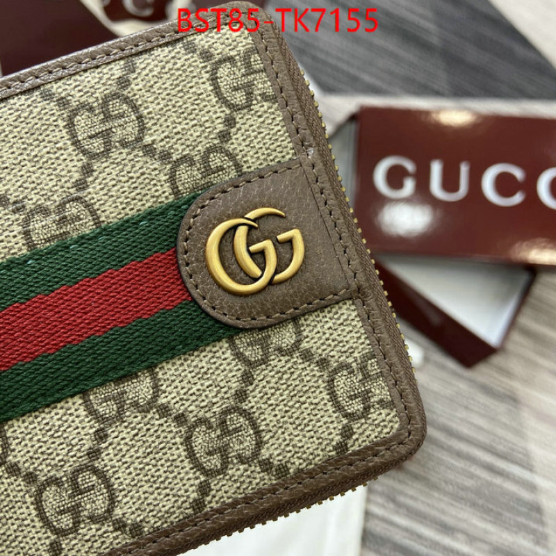 Gucci Bags(TOP)-Wallet- high quality perfect ID: TK7155 $: 85USD,