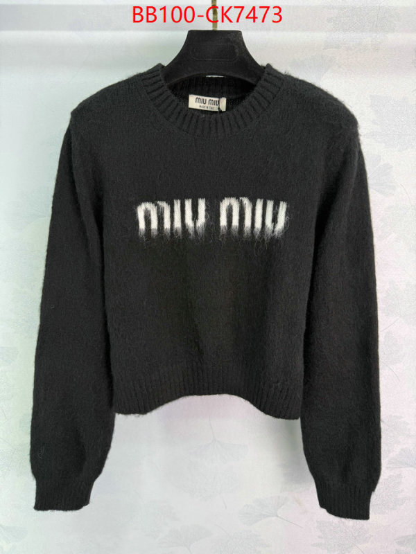 Clothing-MIU MIU wholesale ID: CK7473 $: 100USD