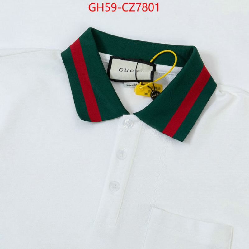 Clothing-Gucci high ID: CZ7801 $: 59USD