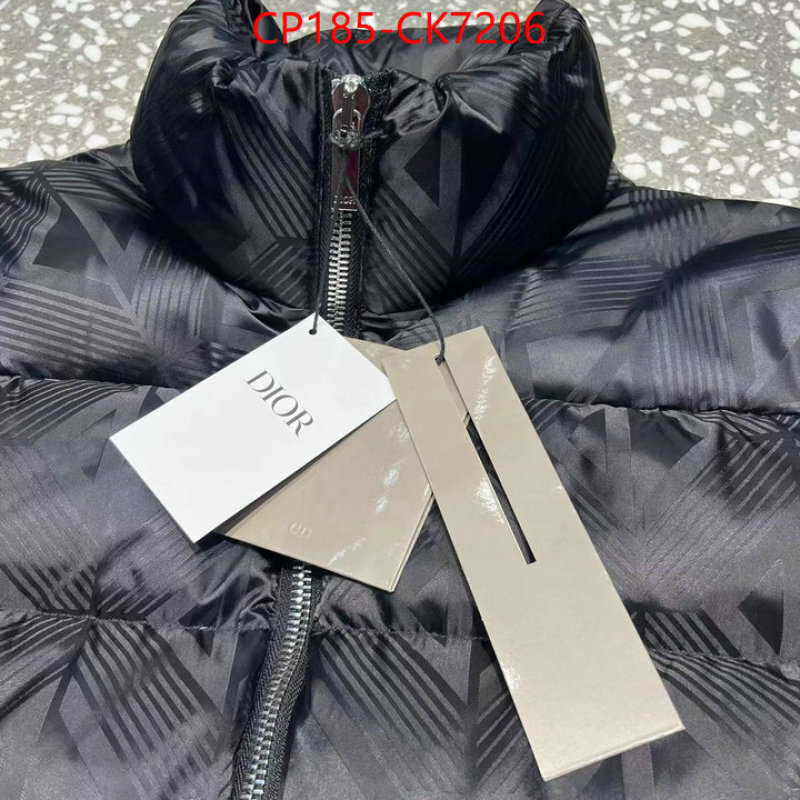 Down jacket Women-Dior online sales ID: CK7206 $: 185USD