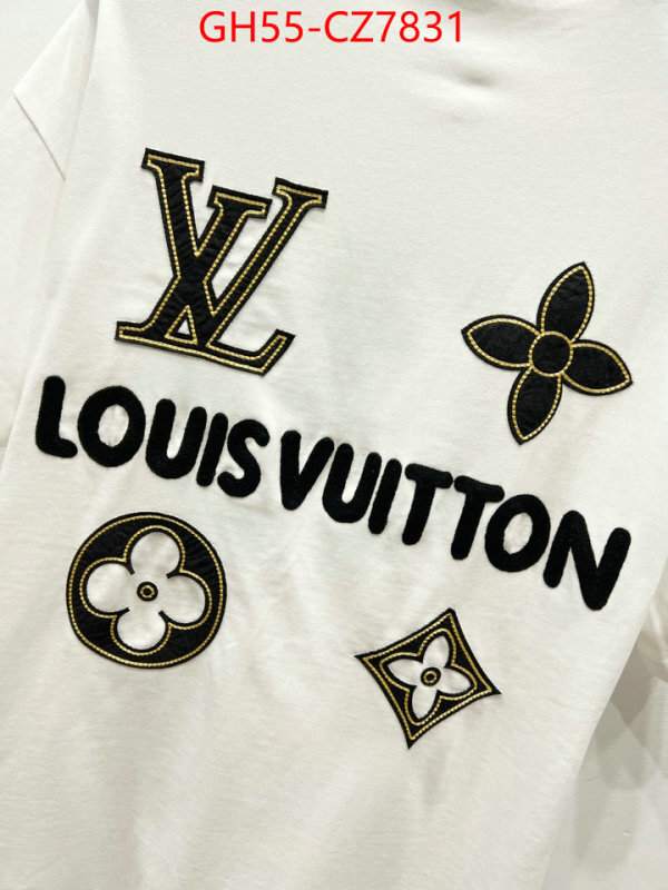 Clothing-LV buy high-quality fake ID: CZ7831 $: 55USD