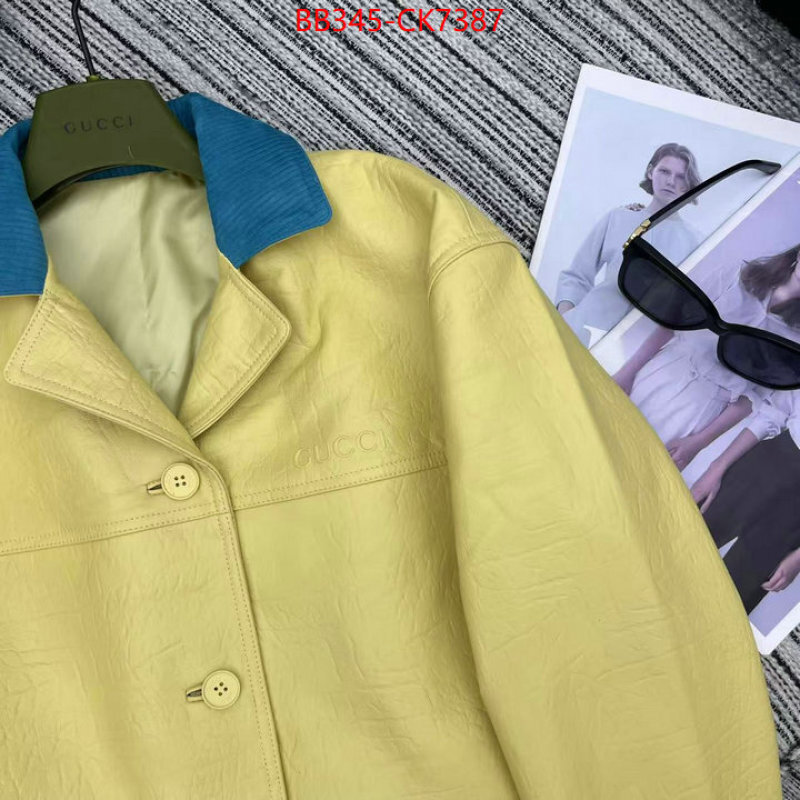 Clothing-Gucci buying replica ID: CK7387 $: 345USD