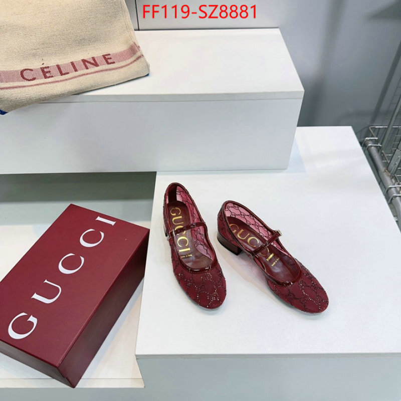 Women Shoes-Gucci shop cheap high quality 1:1 replica ID: SZ8881 $: 119USD