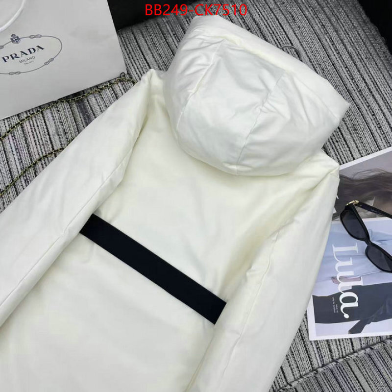 Down jacket Women-Prada fake aaaaa ID: CK7510 $: 249USD