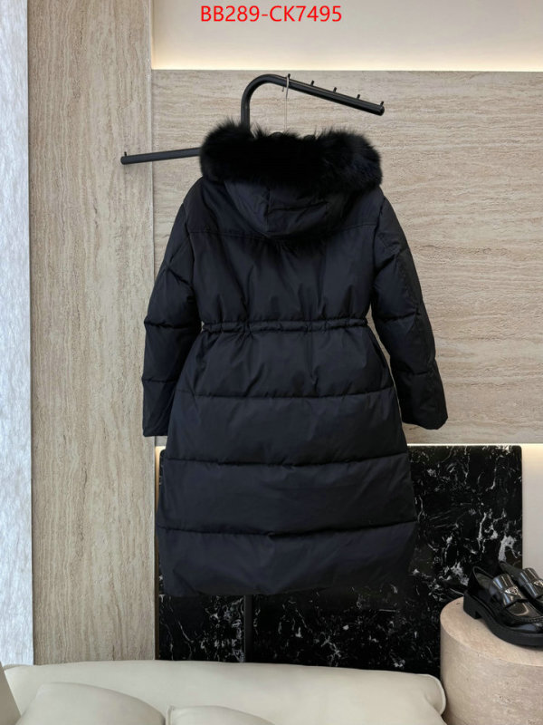 Down jacket Women-Prada how to find replica shop ID: CK7495 $: 289USD