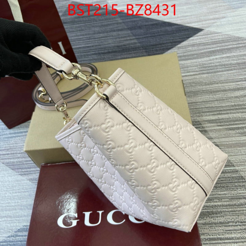 Gucci Bags(TOP)-Bucket bag- best like ID: BZ8431 $: 215USD,