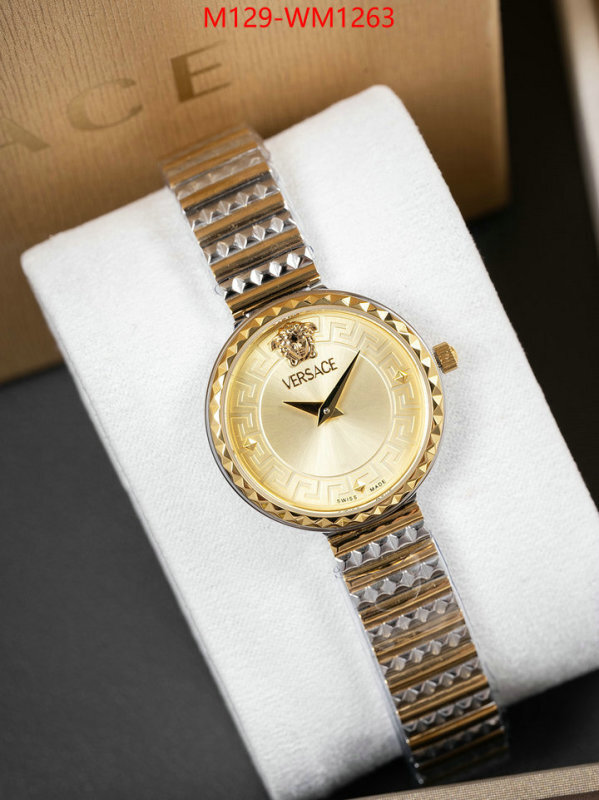 Watch(4A)-Versace is it ok to buy replica ID: WM1263 $: 129USD