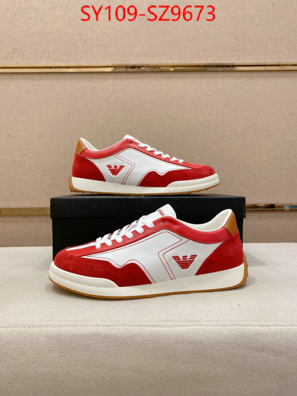 Men shoes-Armani top perfect fake ID: SZ9673 $: 109USD