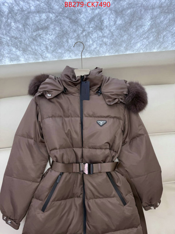 Down jacket Women-Prada where to buy replicas ID: CK7490 $: 279USD