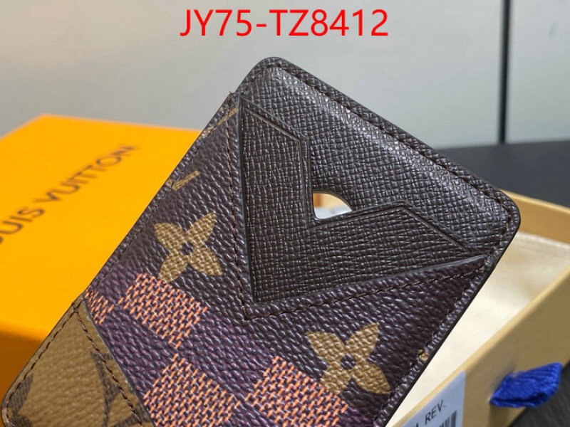 LV Bags(TOP)-Wallet we curate the best ID: TZ8412 $: 75USD,