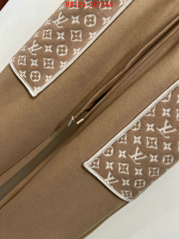 Clothing-LV quality aaaaa replica ID: CK7448 $: 125USD