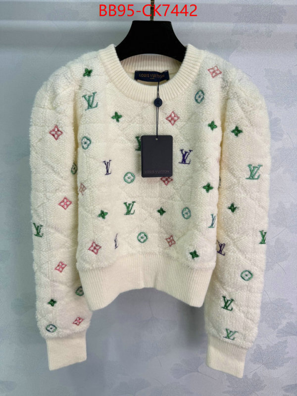 Clothing-LV fashion designer ID: CK7442 $: 95USD