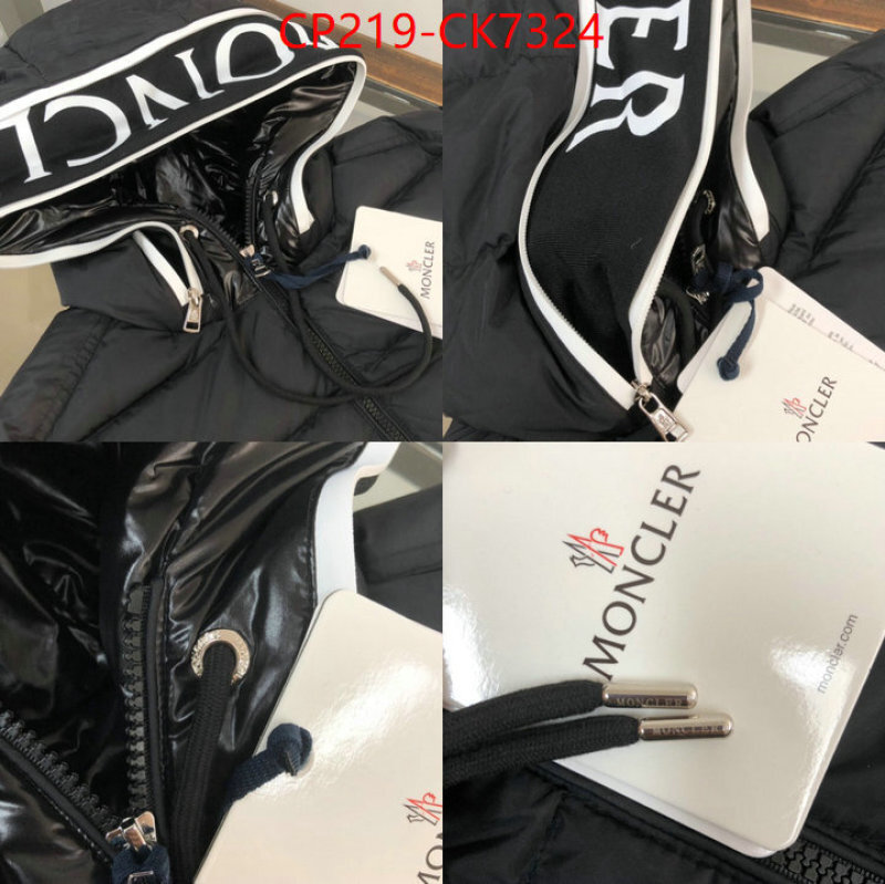 Down jacket Men-Moncler first top ID: CK7324 $: 219USD