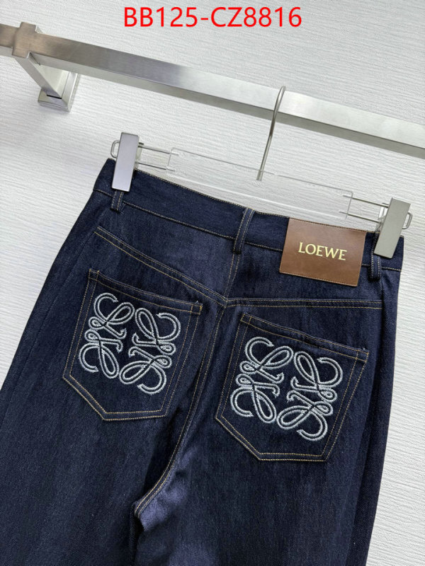 Clothing-Loewe top quality fake ID: CZ8816 $: 125USD