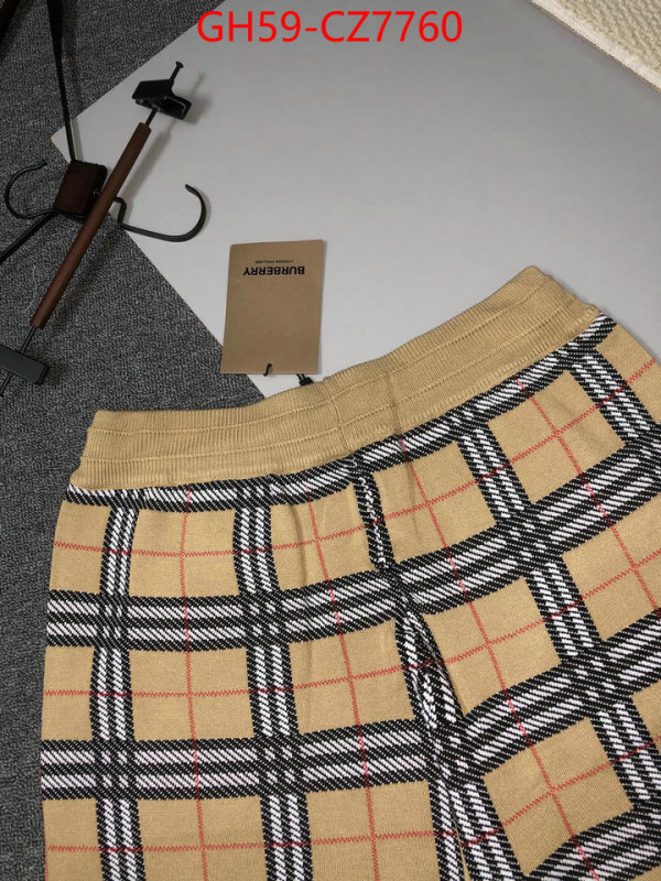 Clothing-Burberry replica best ID: CZ7760 $: 59USD