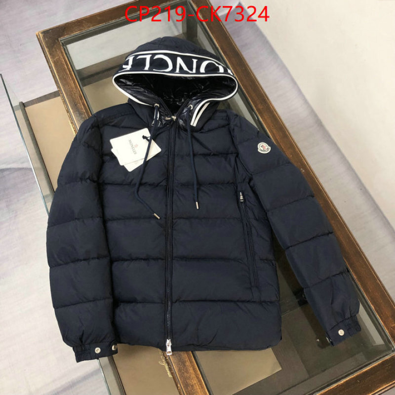 Down jacket Men-Moncler first top ID: CK7324 $: 219USD