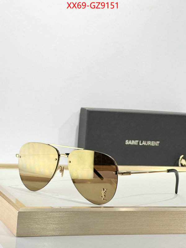 Glasses-YSL buy the best high quality replica ID: GZ9151 $: 69USD