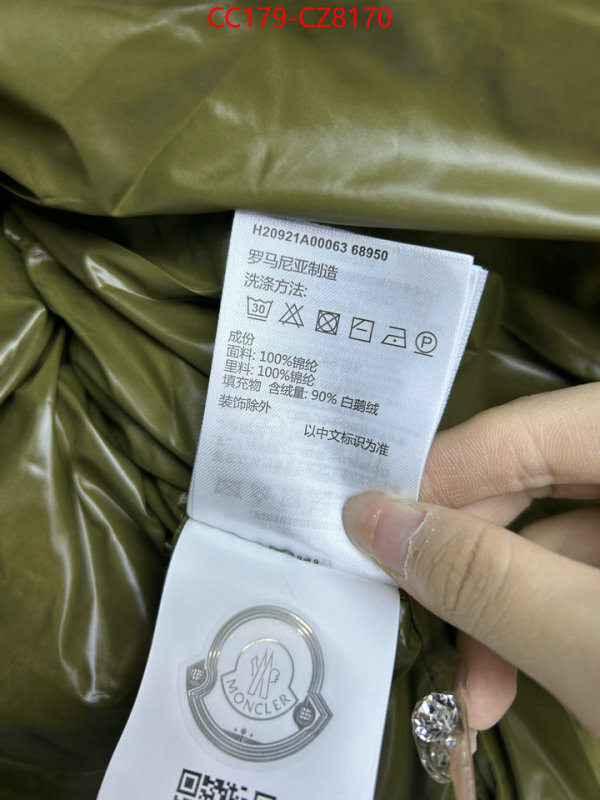 Down jacket Women-Moncler for sale online ID: CZ8170 $: 179USD