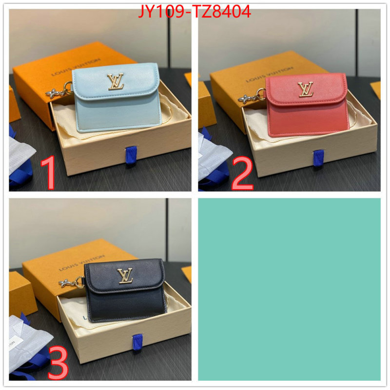 LV Bags(TOP)-Wallet aaaaa+ replica designer ID: TZ8404 $: 109USD,